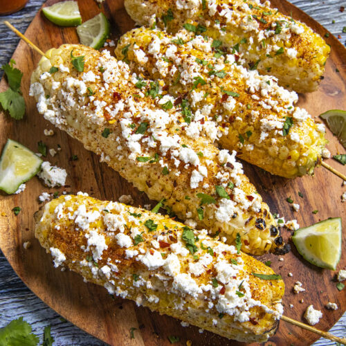 Elotes Recipe (Mexican Street Corn)