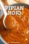 Pipian Rojo Recipe (Red Pipian Sauce)