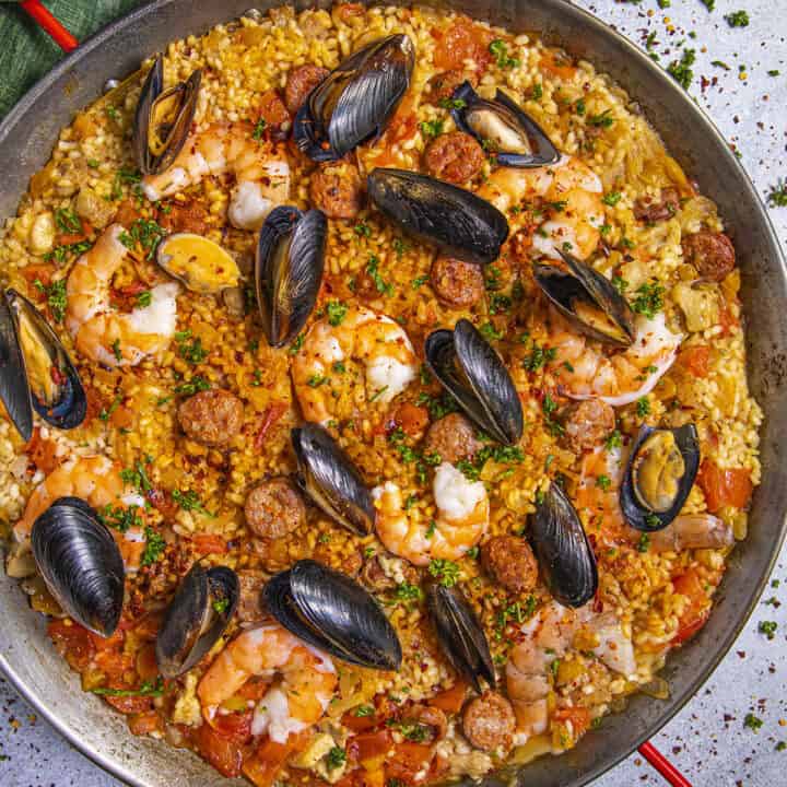 Paella Recipe Chili Pepper Madness