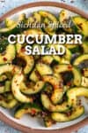 Asian Cucumber Salad Recipe (Sichuan Style - Qiang Huanggua)