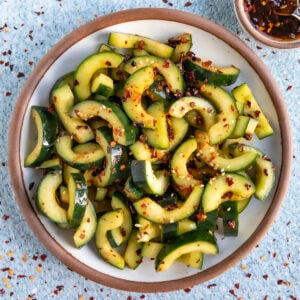 Asian Cucumber Salad Recipe (Sichuan Style - Qiang Huanggua)
