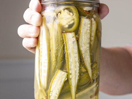Quick Pickled Okra Recipe - Chili Pepper Madness