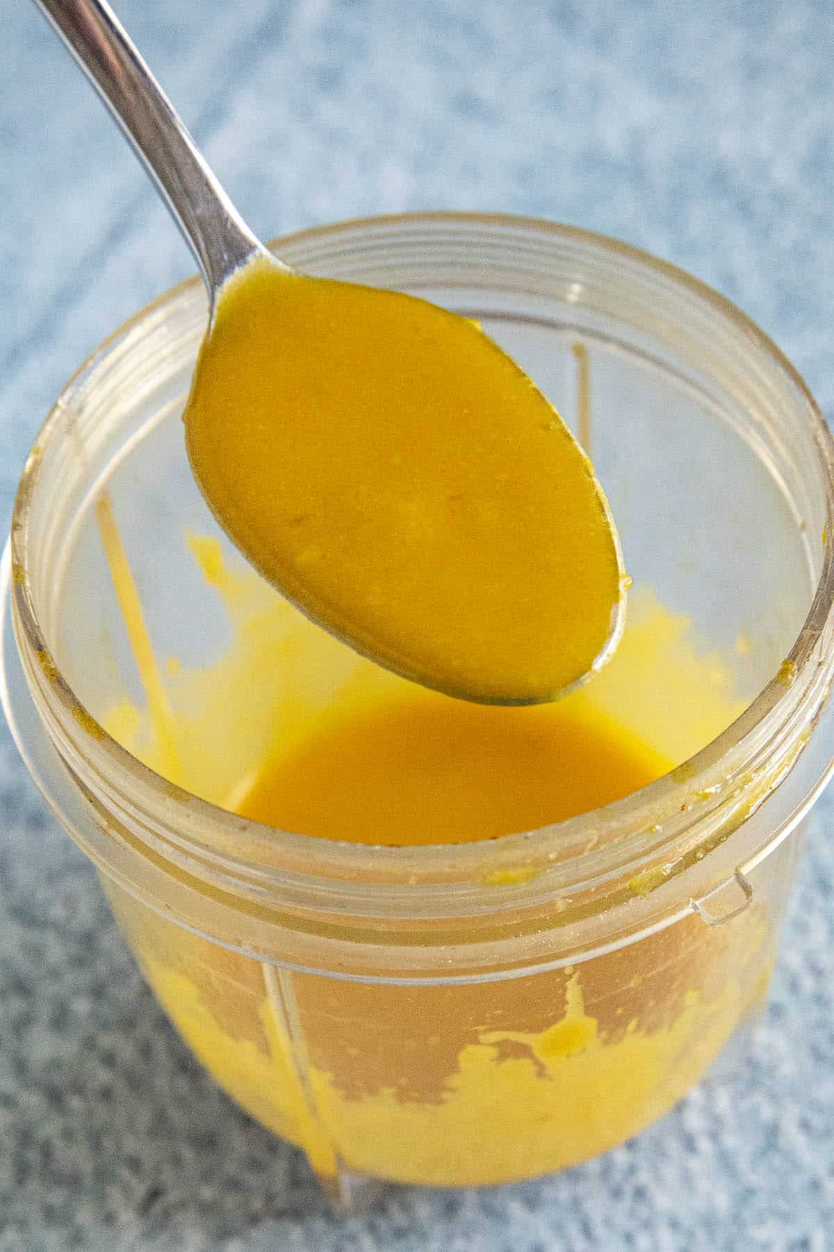 Aji amarillo sauce for tiradito