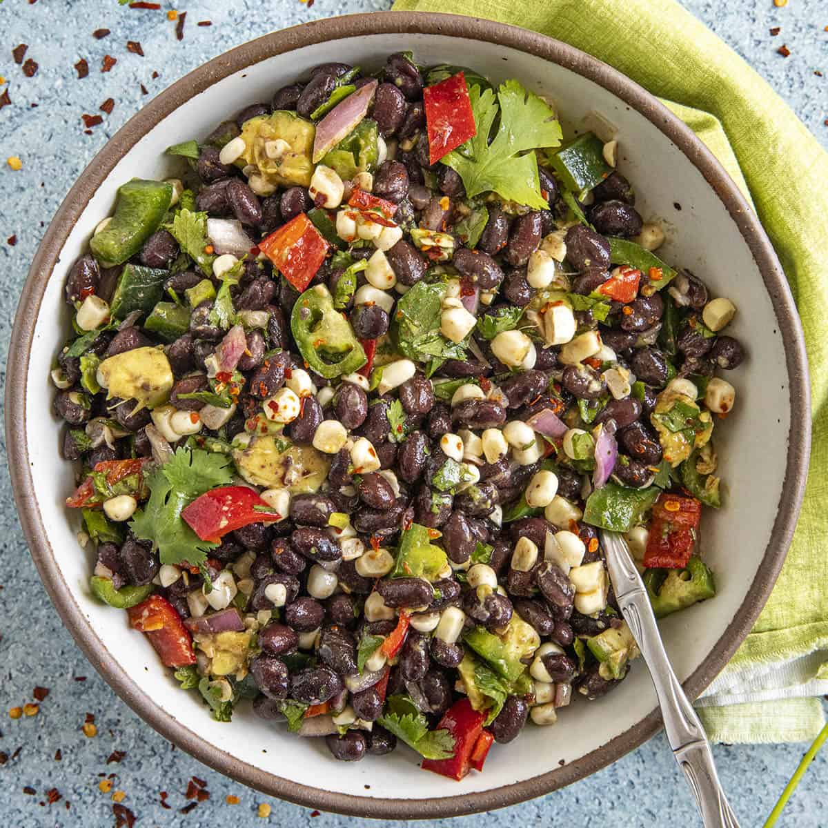 Black Bean Salad Recipe - Chili Pepper Madness
