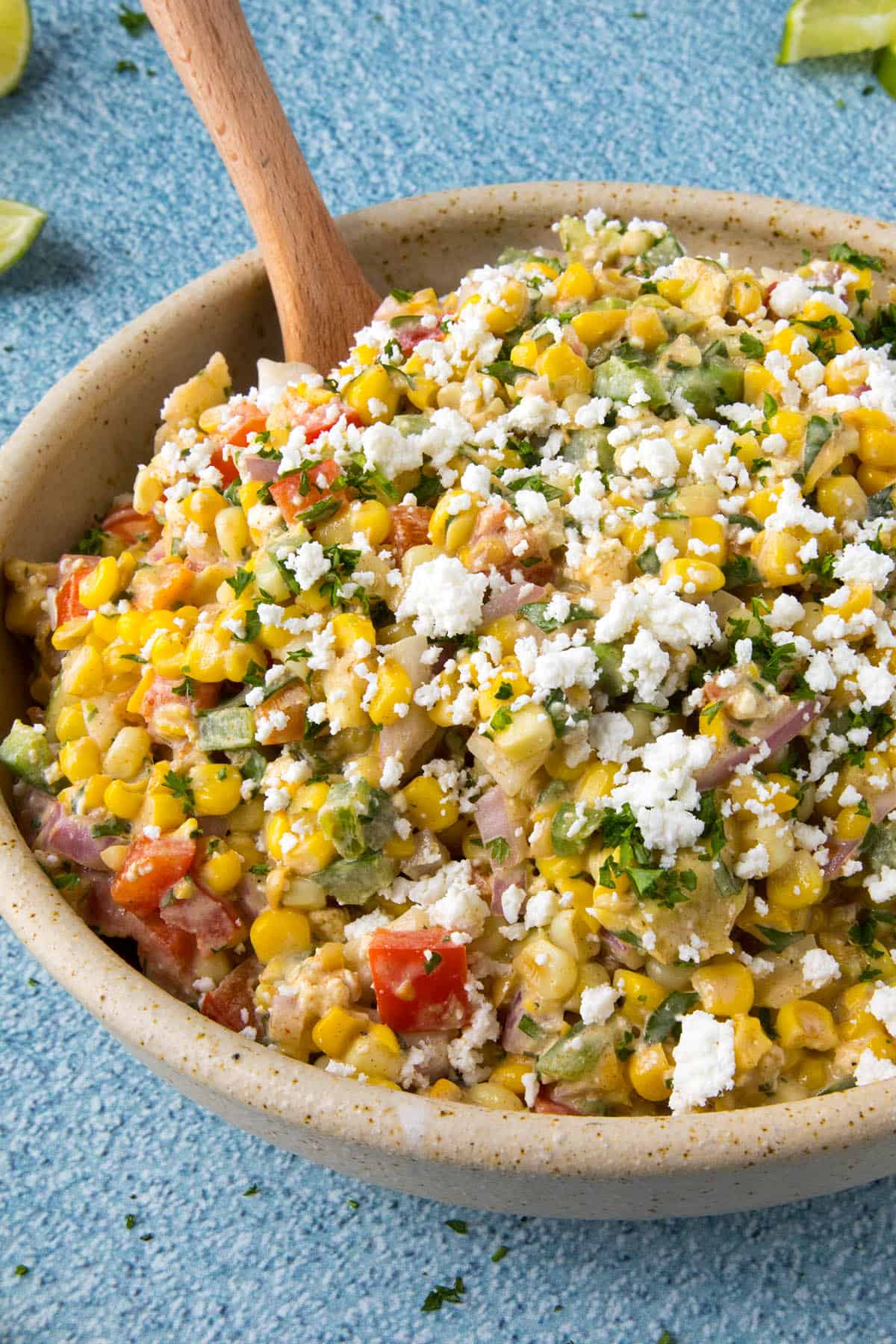 Esquites Recipe (Mexican Corn Salad)