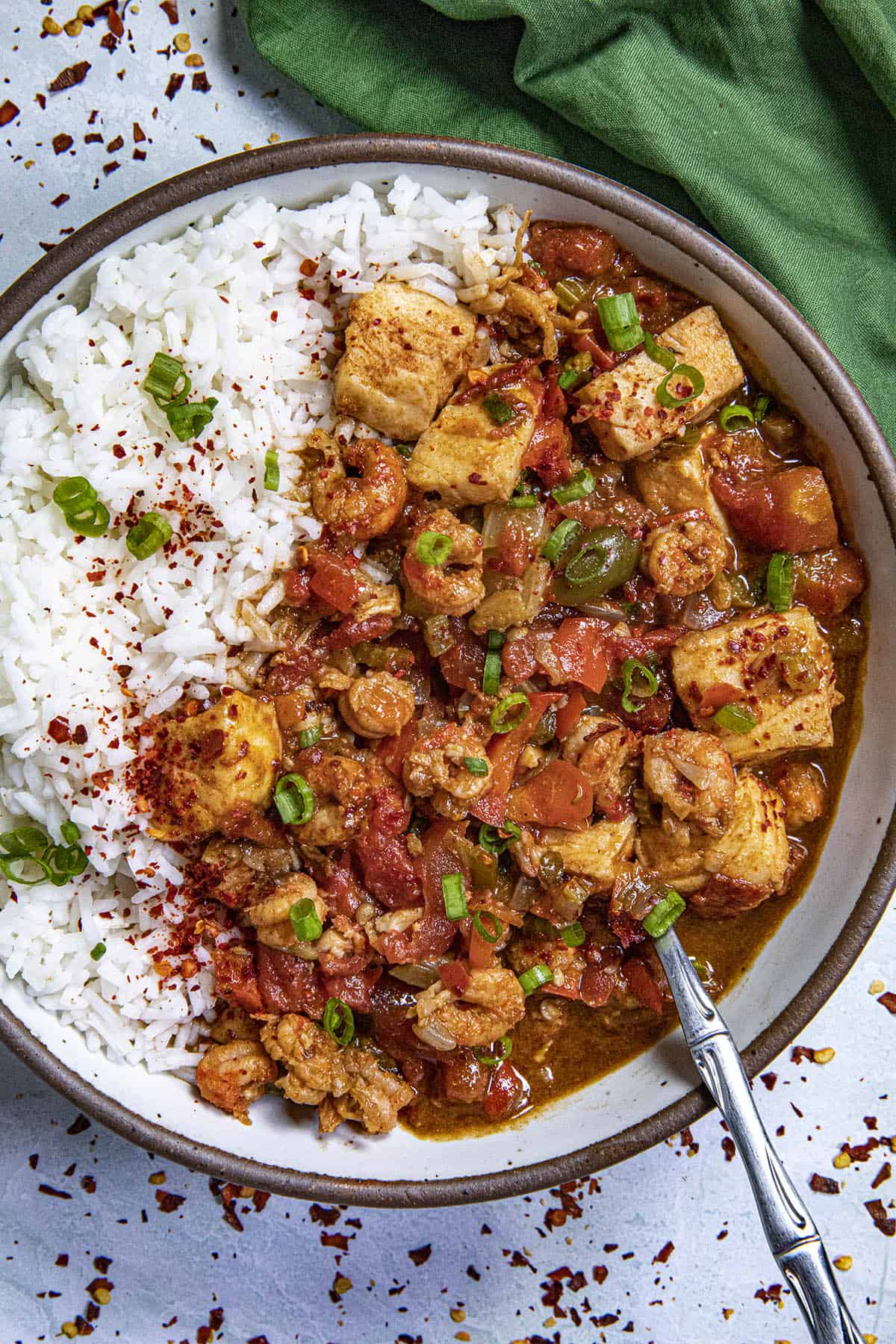 Hearty Couvillion in a bowl