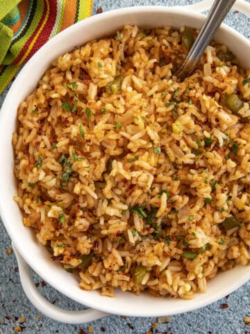 Mexican Rice Recipe, ready to serve