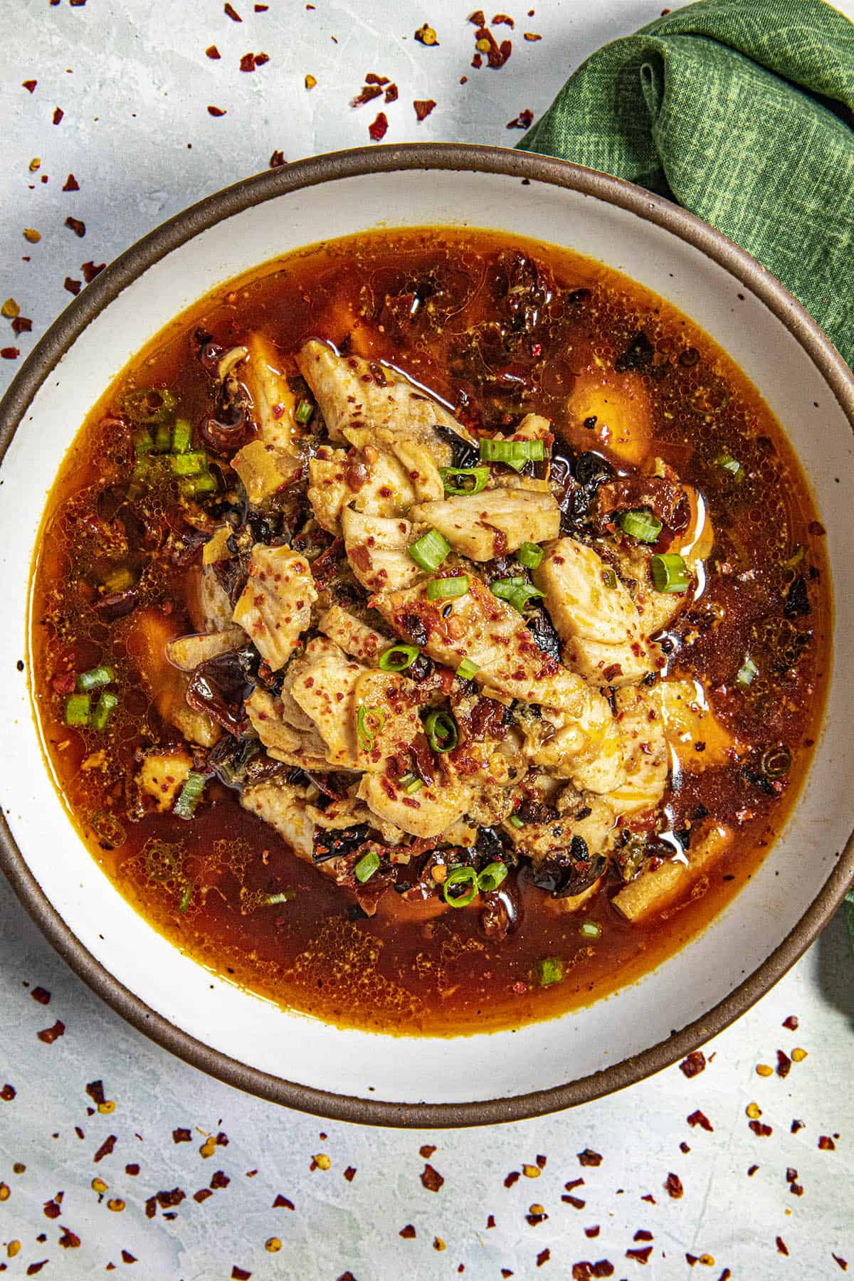 Shuizhu Yu in a bowl