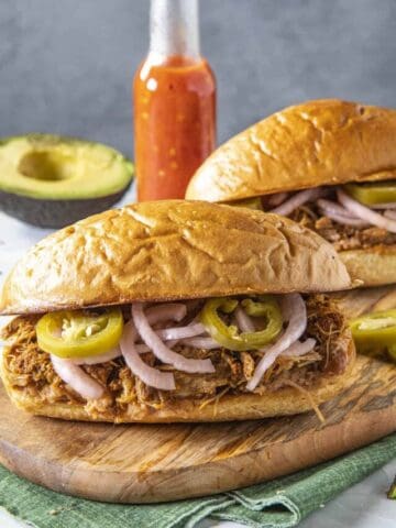 Mexican Tortas, ready to serve