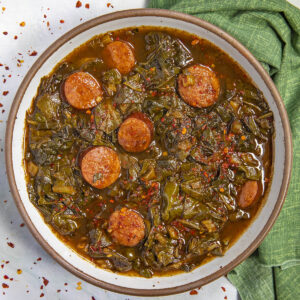 Gumbo Zherbes Recipe (Green Gumbo)