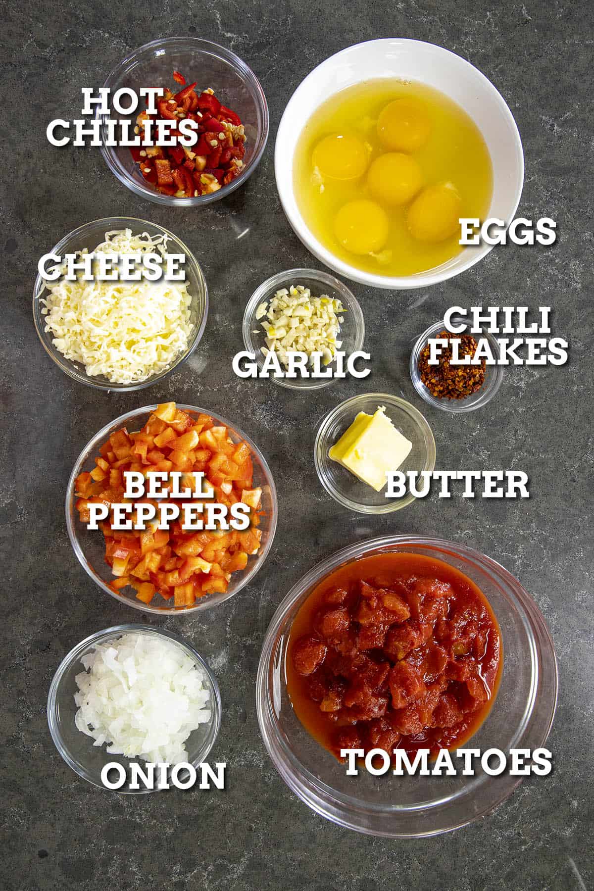 Menemen Ingredients