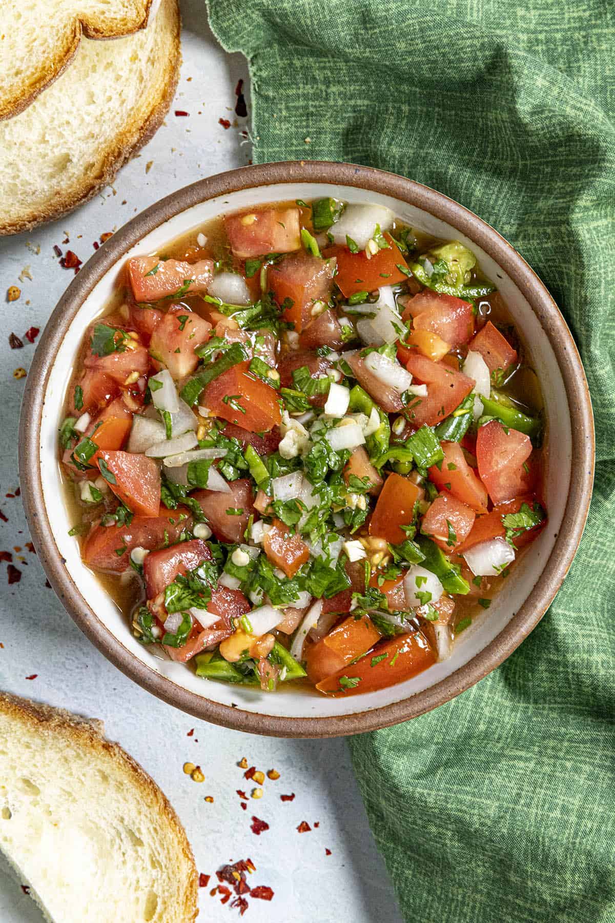 Pebre in a bowl