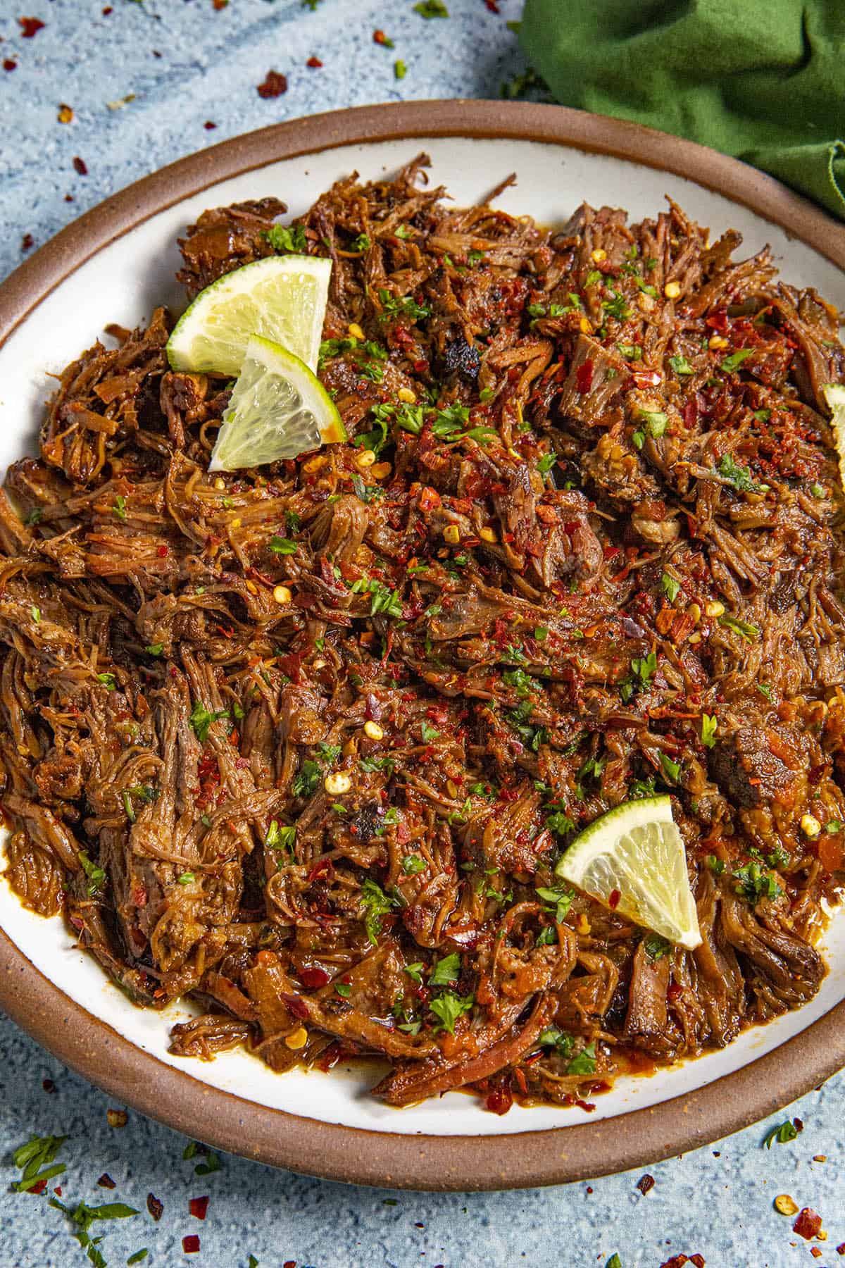 Beef Barbacoa in a bowl