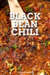 Black Bean Chili Recipe