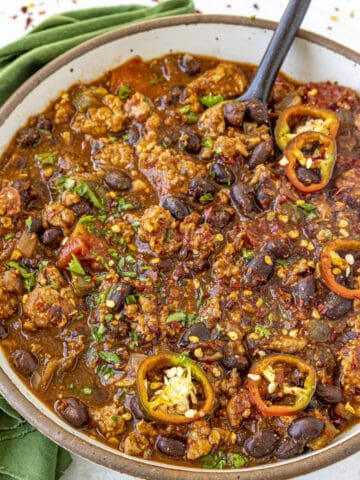 Black Bean Chili Recipe