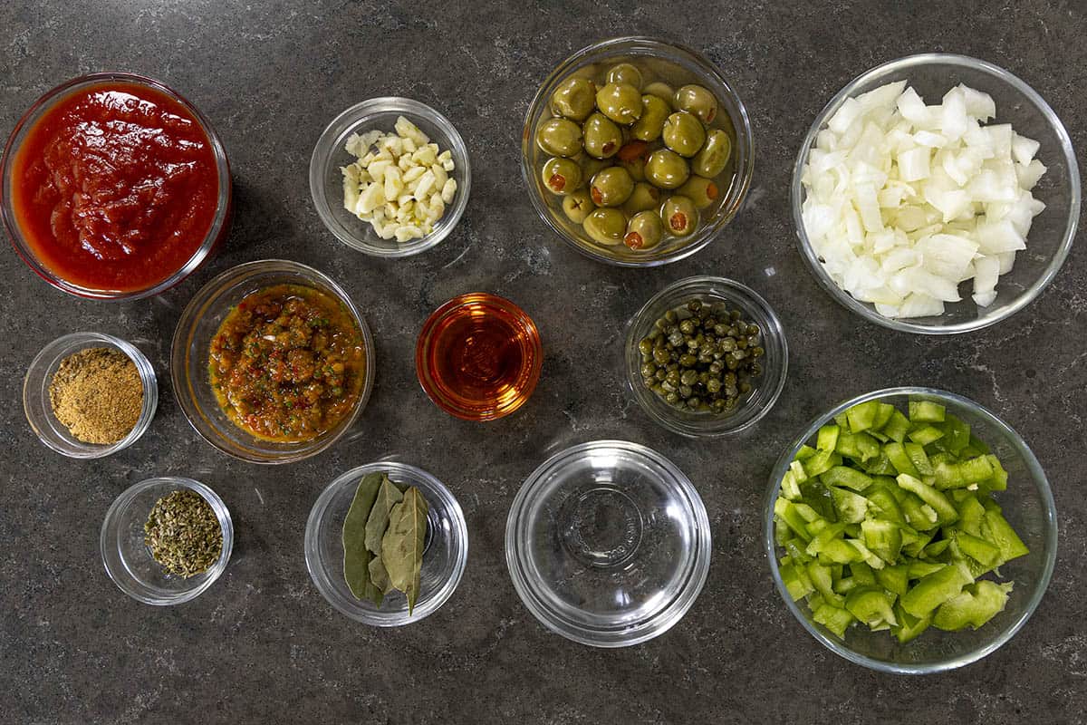 Carne Guisada Ingredients