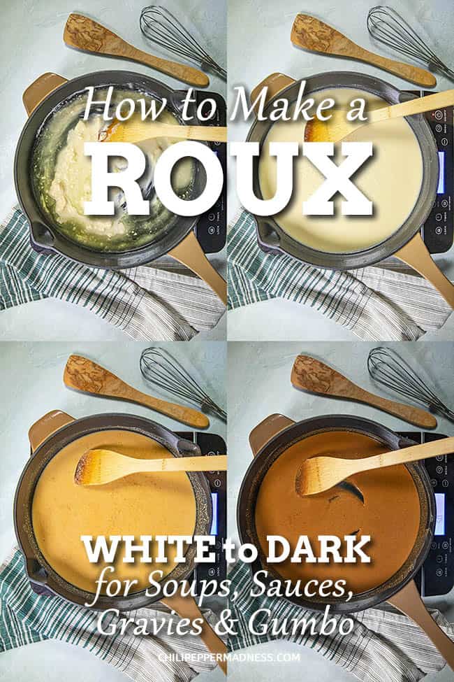 How to Make Roux Recipe light to dark