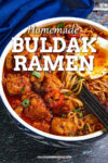Homemade Buldak Ramen Recipe