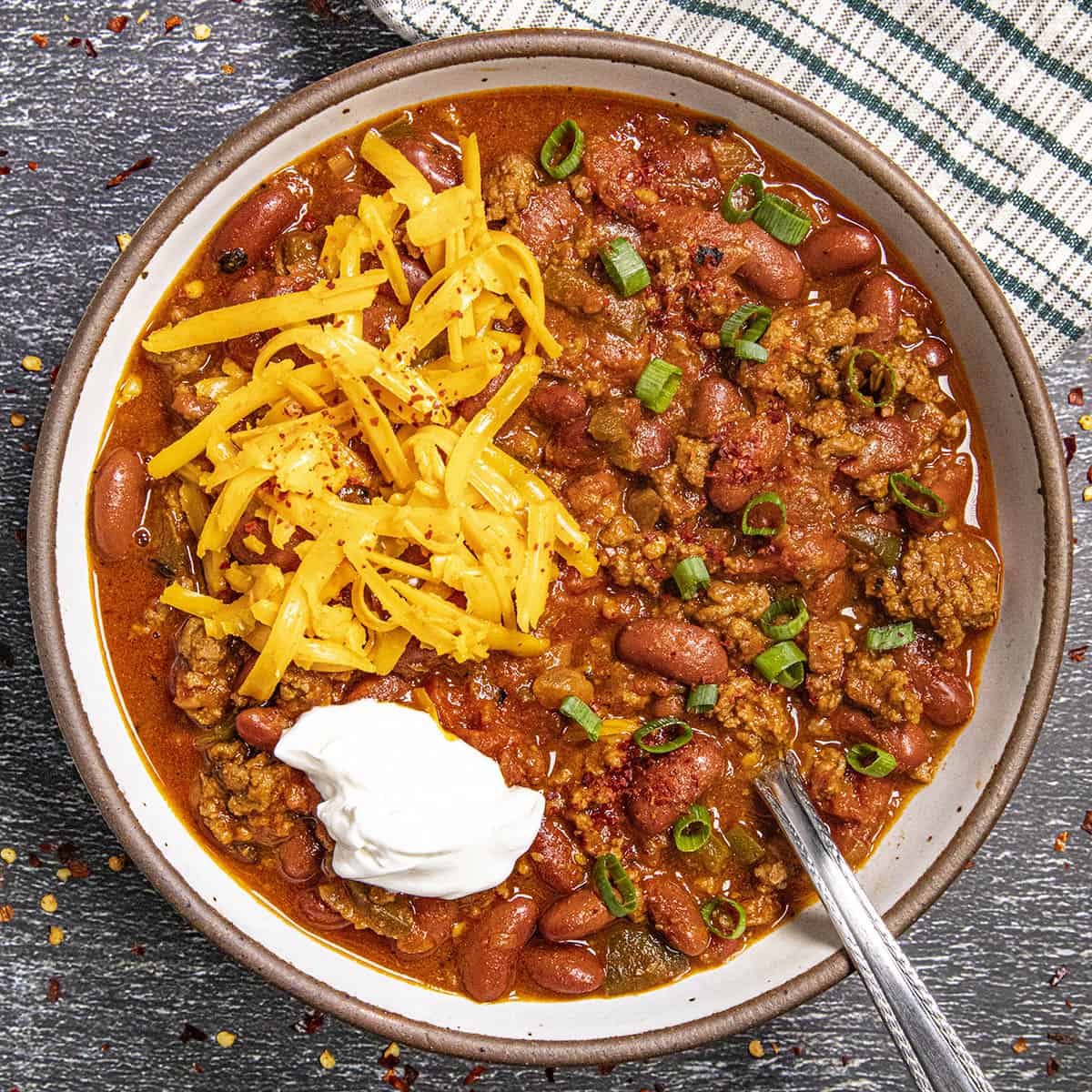 Classic Chili Recipe - Chili Pepper Madness