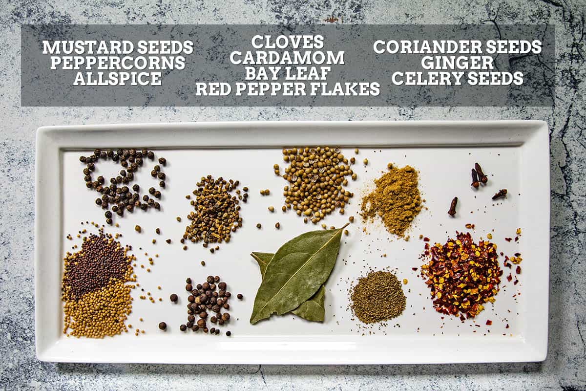 Homemade Corned Beef Seasonings Ingredients