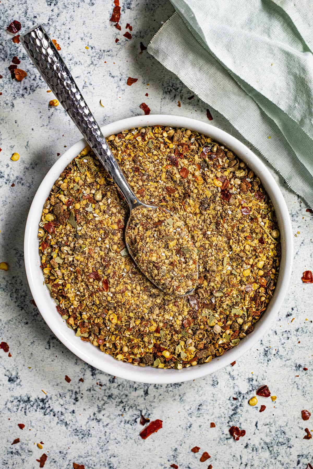 Homemade Corned Beef Seasonings in a bowl