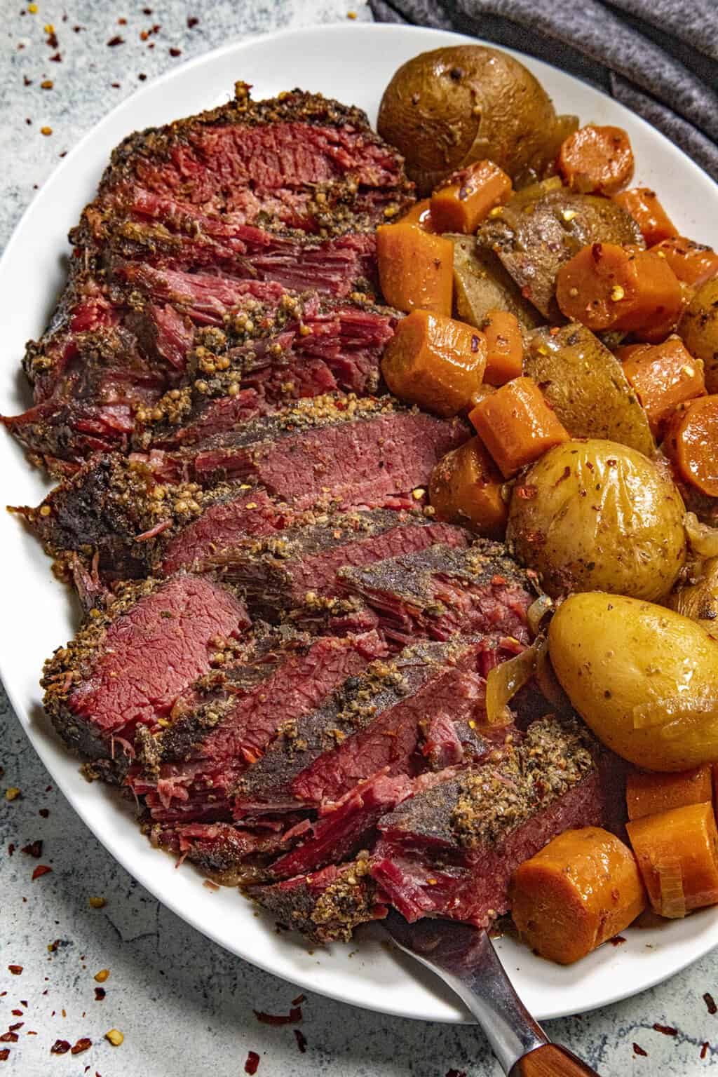 Crock Pot Corned Beef Recipe Chili Pepper Madness