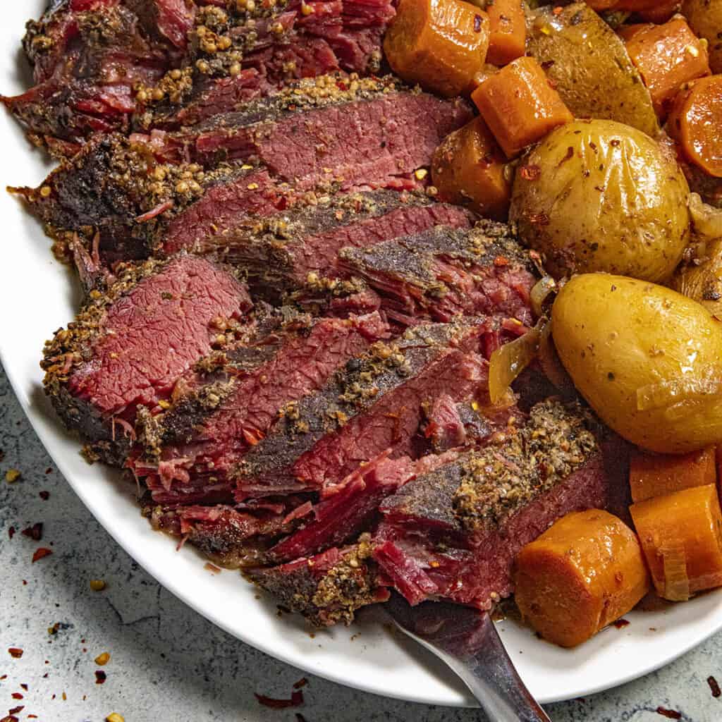 Crock Pot Corned Beef Recipe - Chili Pepper Madness