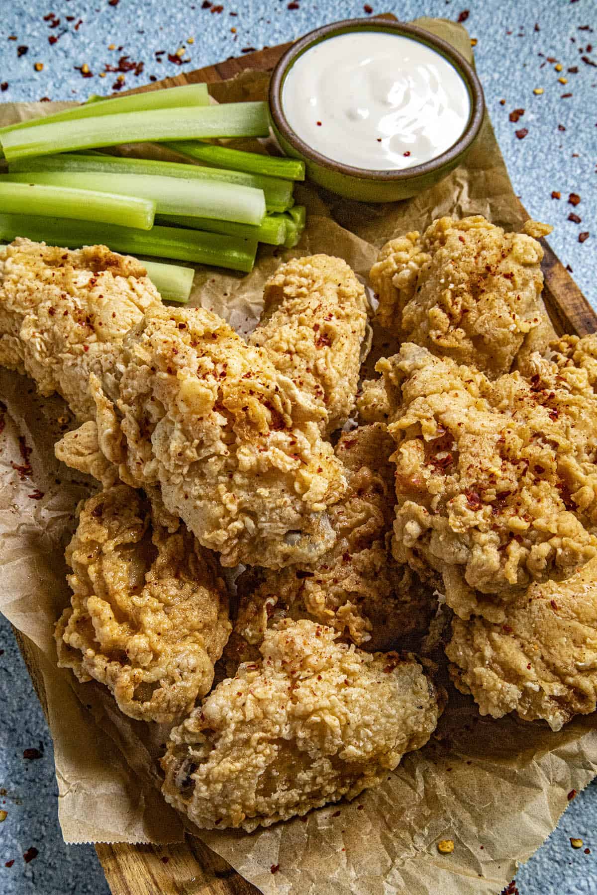 Deep Fried Chicken Wings Recipe