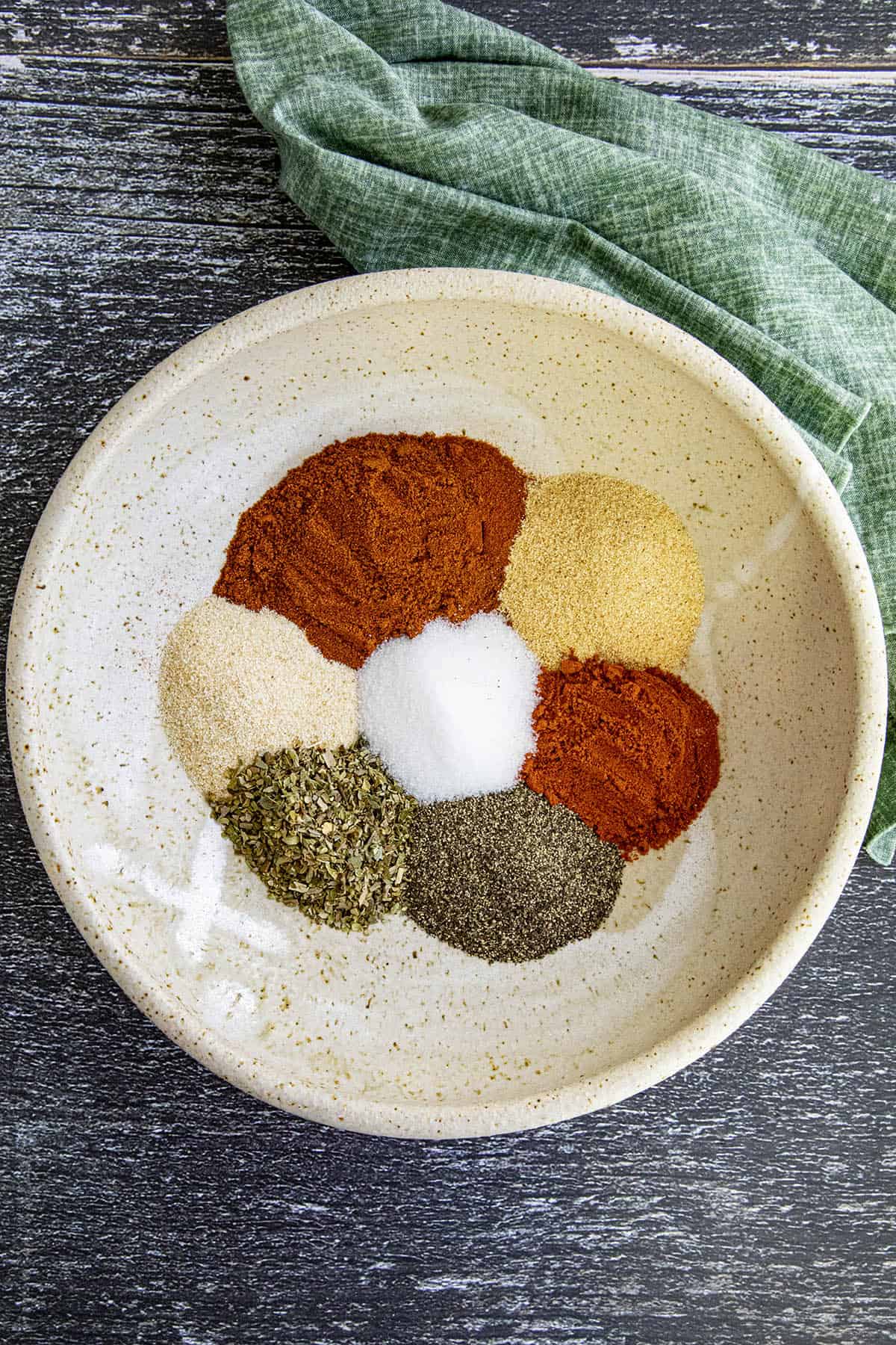 Cajun spices in a bowl to make Homemade Cajun Seasoning