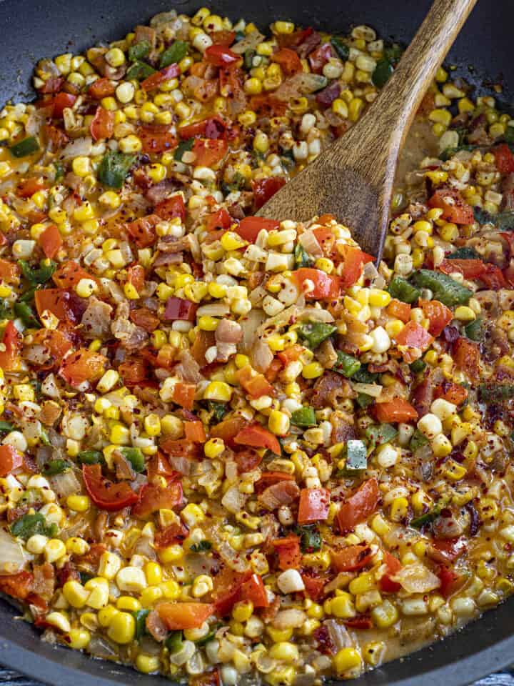 Cajun Corn Maque Choux Recipe