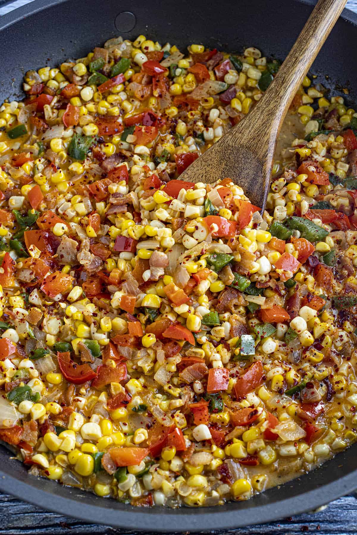 Cajun Corn Maque Choux Recipe