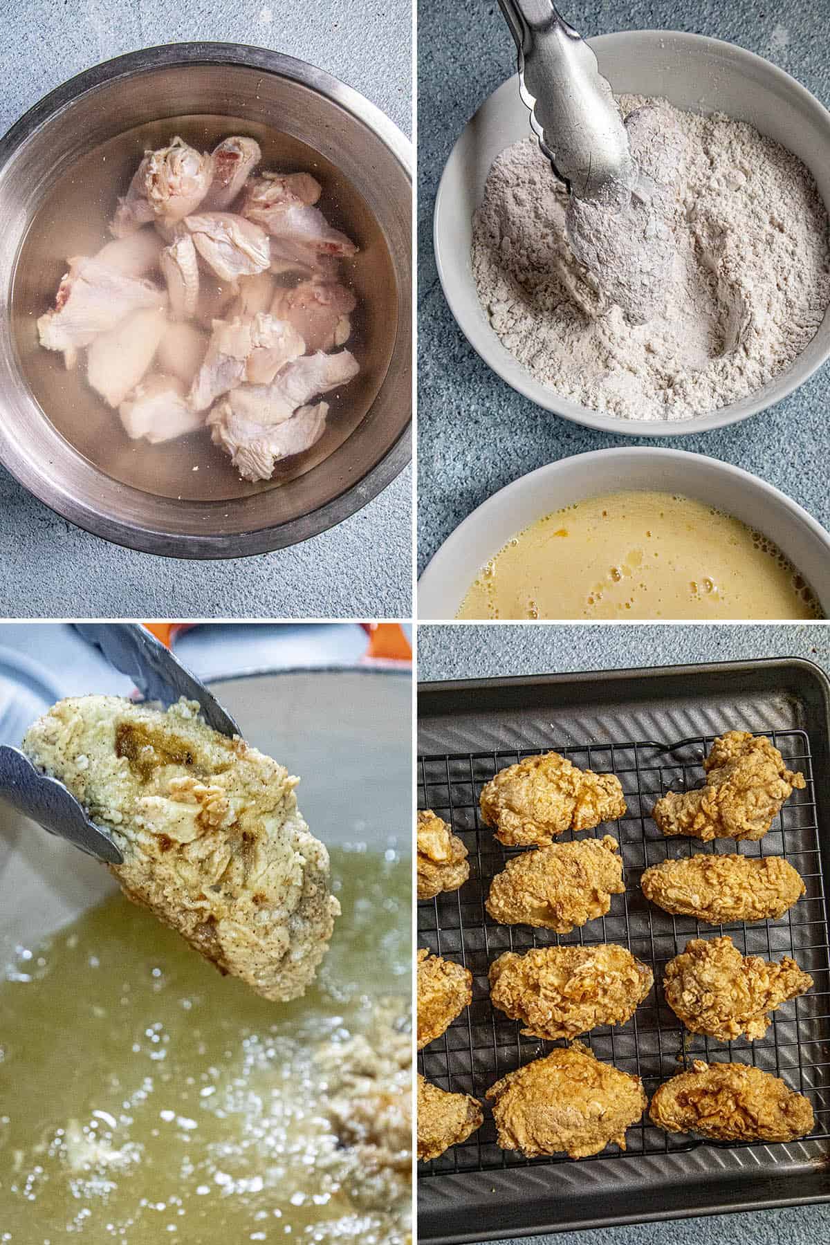 Steps for making Nashville Hot Chicken Wings