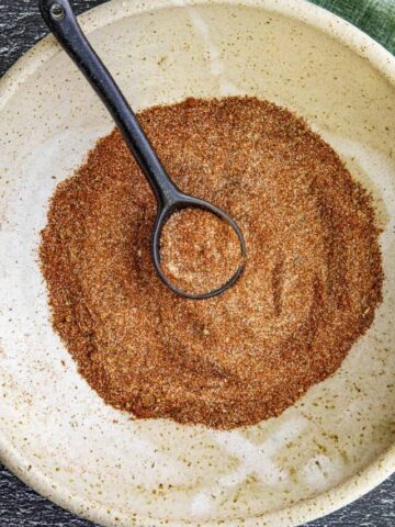 Homemade Cajun Seasoning in a bowl