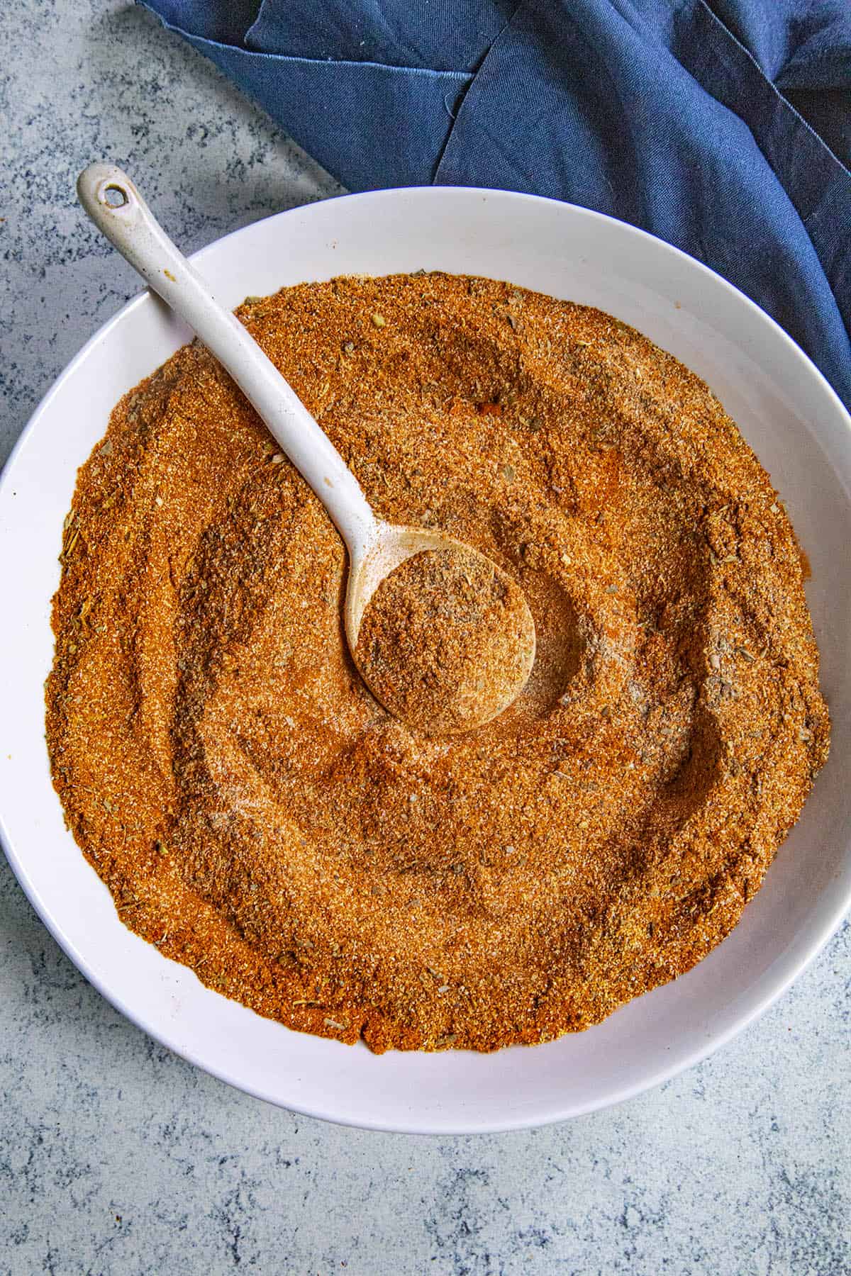 Creole Seasoning in a bowl, ready to serve