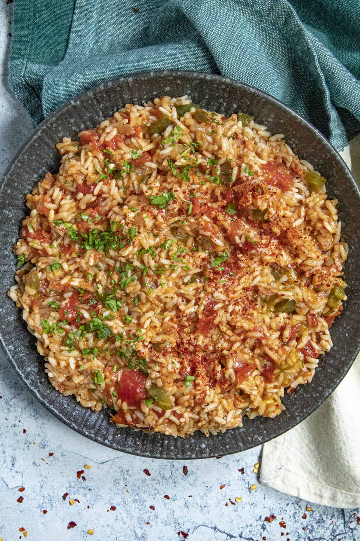 A plate of Charleston Red Rice