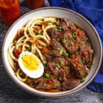 Yakamein Recipe (New Orleans Creole Beef Noodle Soup)