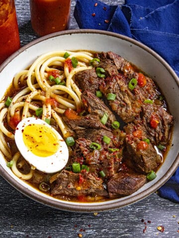 Yakamein Recipe (Creole Beef Noodle Soup)