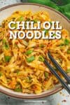 Chili Oil Noodles Recipe