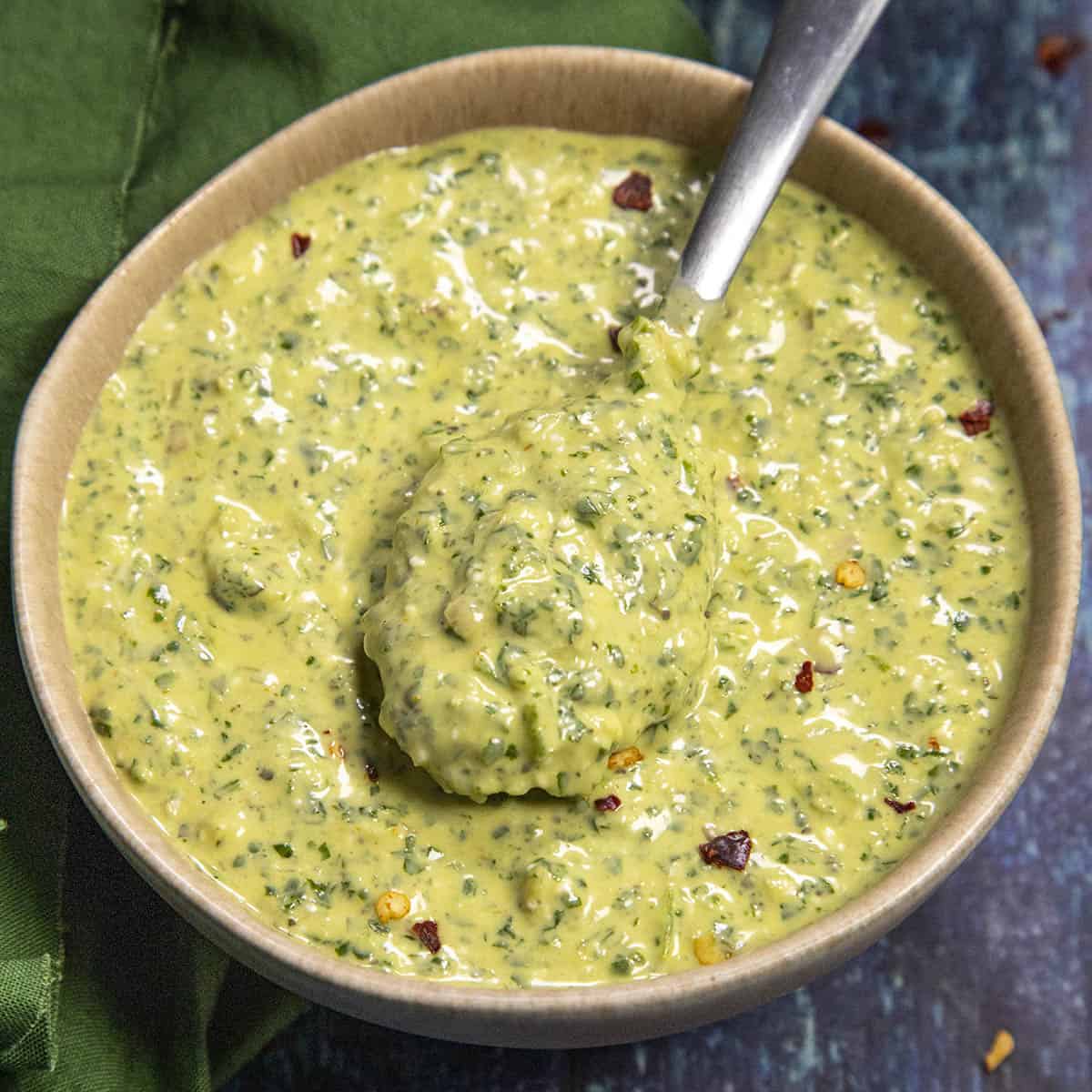 Ají Verde Sauce (Peruvian Green Sauce)-image