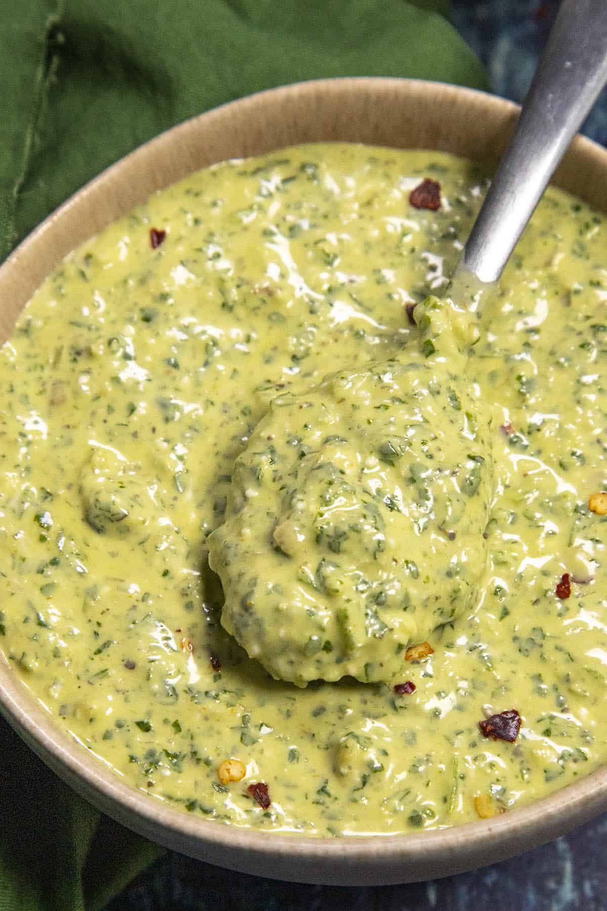 Peruvian Aji Verde Sauce Recipe