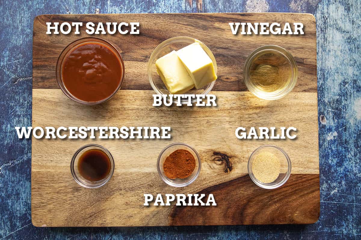 Homemade Buffalo Sauce Ingredients
