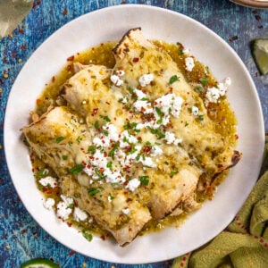 Chicken Enchiladas Verde Recipe (Enchiladas with Green Sauce)