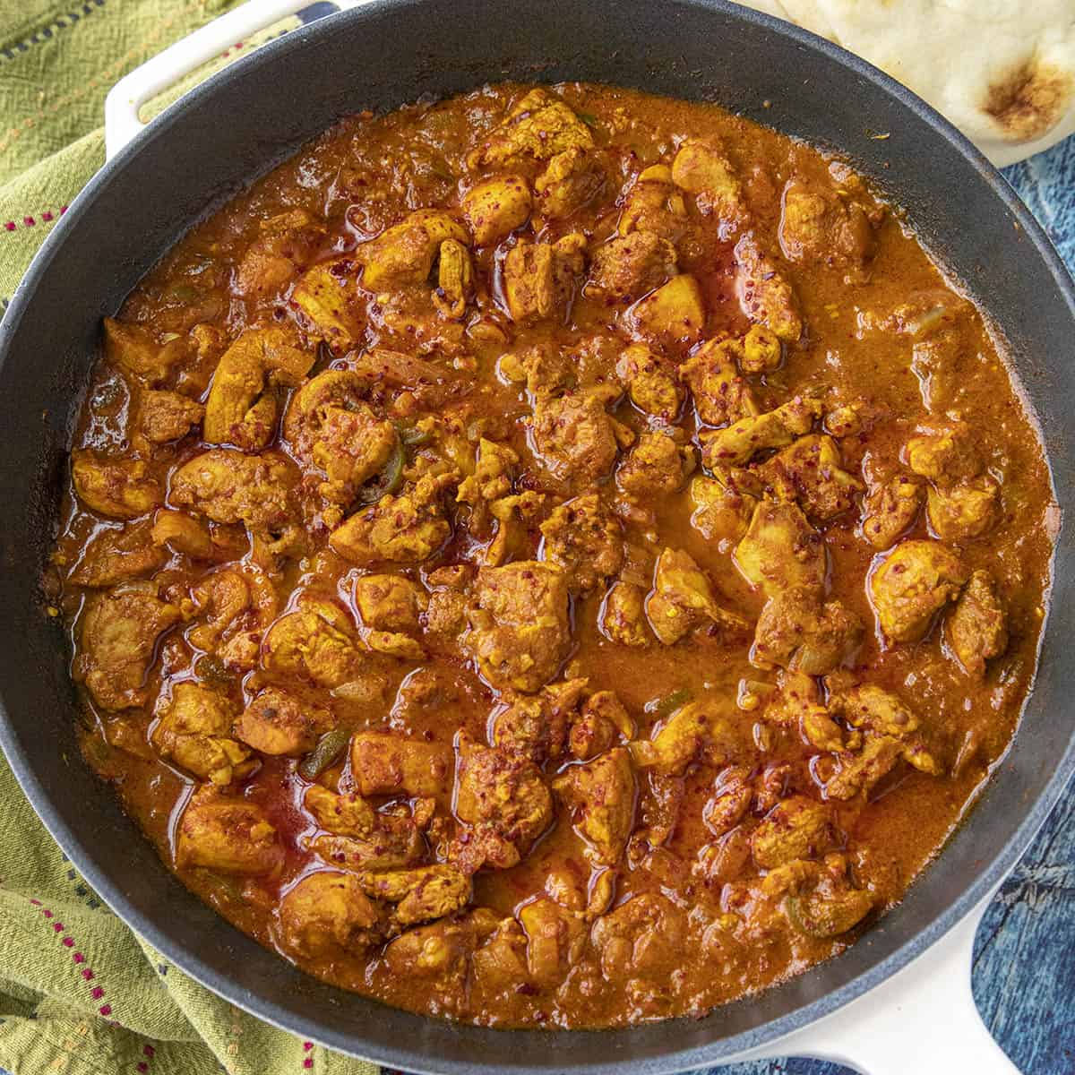 Spicy Indian Curry Recipe with Chicken