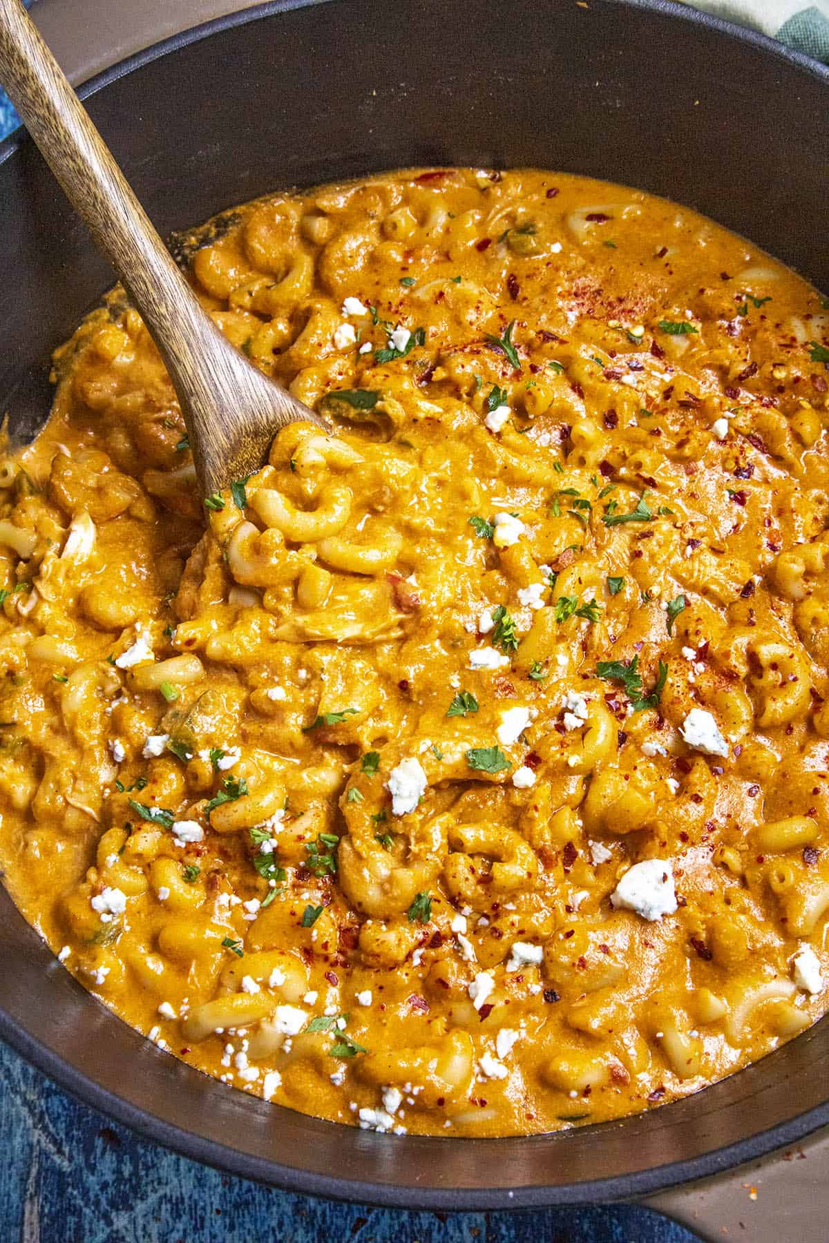 Buffalo Chicken Mac and Cheese Recipe