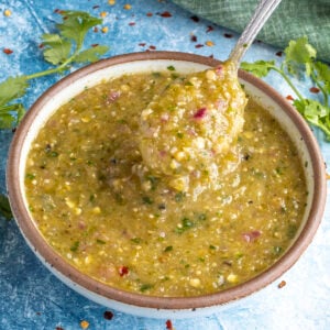 Creamy Tomatillo Sauce Recipe (Creamy Verde)