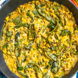 Rajas Poblanas Recipe (Rajas con Crema)