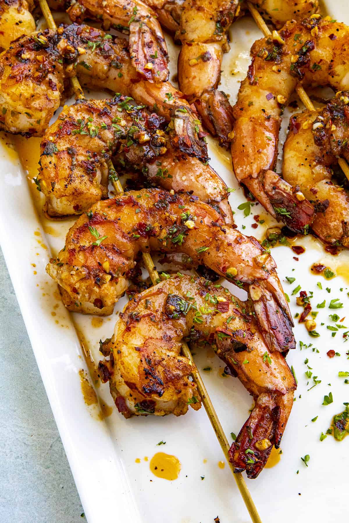 The BEST Grilled Shrimp Marinade Recipe 