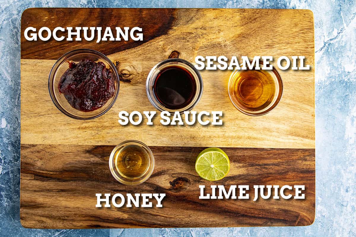 Gochujang Noodles Ingredients