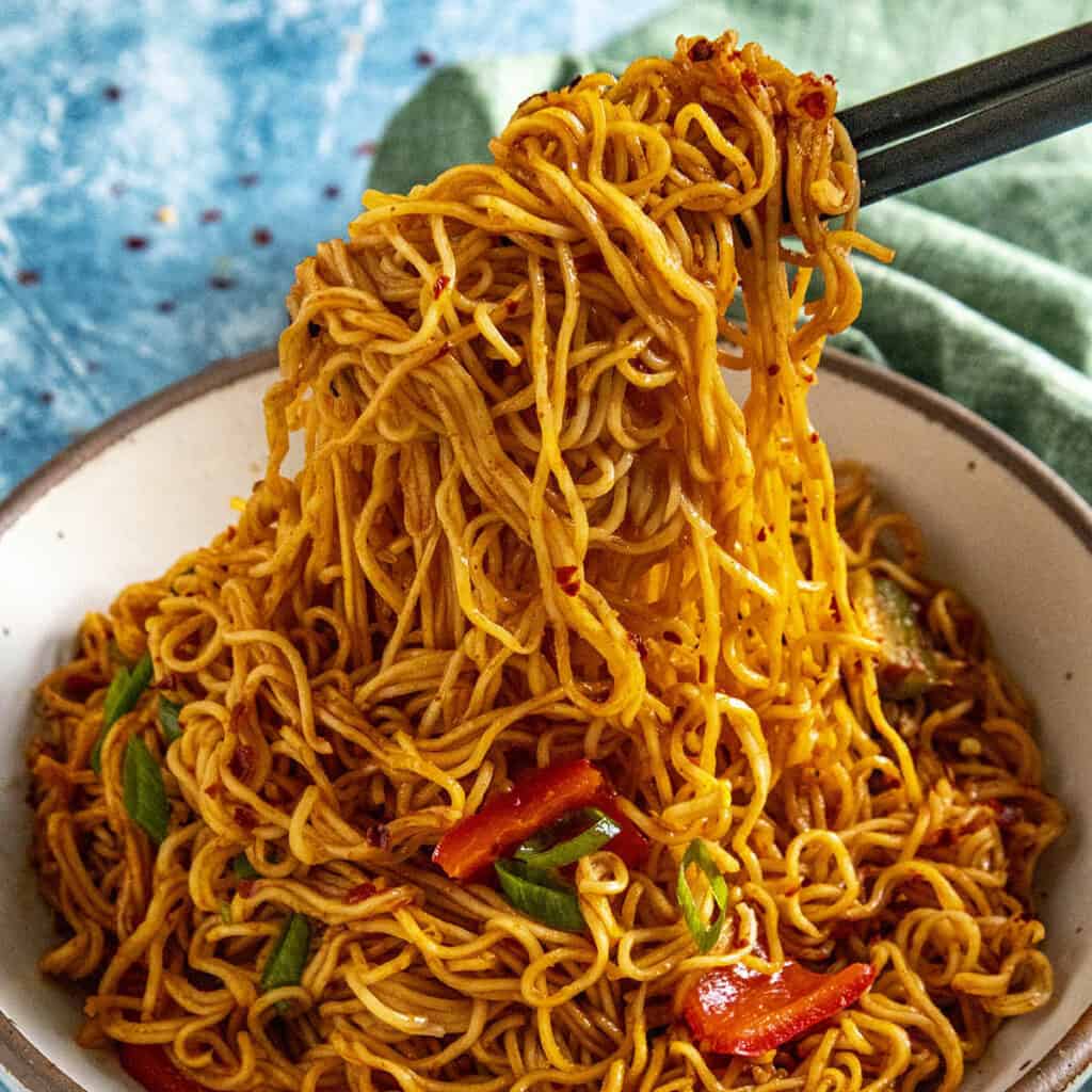 Gochujang Noodles (Spicy Korean Noodles) Chili Pepper Madness