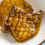 Grilled Pork Chops Carolina Gold BBQ Sauce Recipe